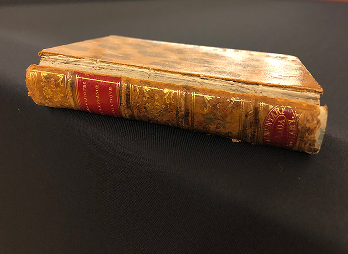 Tranche du livre Les singularitez de la France antarctique 